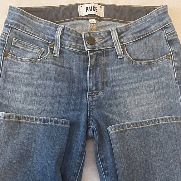 Paige Skyline Ankle Peg Jeans Size 24 - Picture 4 of 6